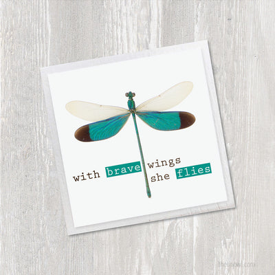 Magnet | With Brave Wings She Flies