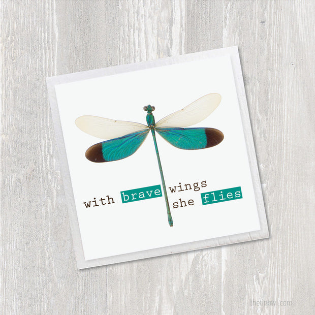 Magnet | With Brave Wings She Flies