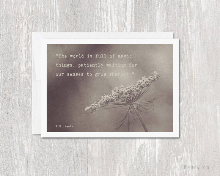 Greeting Card - The World is Full of Magic