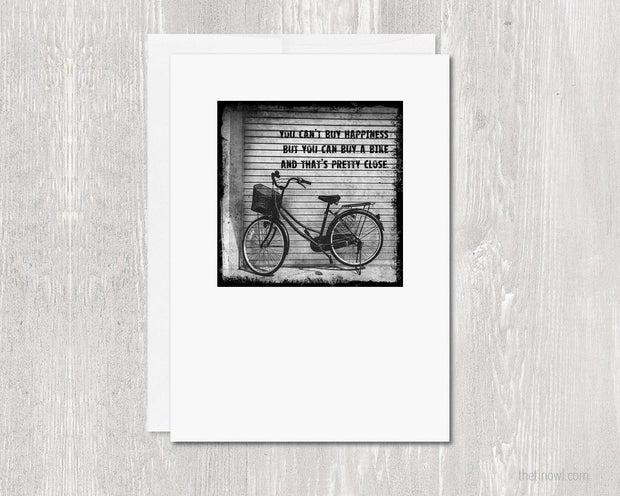 Greeting Card - You Can't Buy Happiness, But...