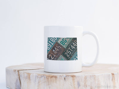 Colorado Vintage License Plate Mug | Coffee Mug 11 oz