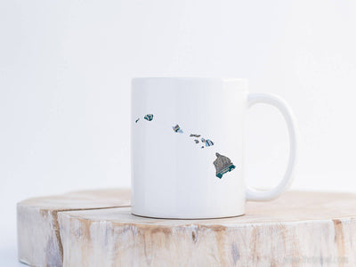 Hawaii Vintage License Plate Mug | Coffee Mug 11 oz