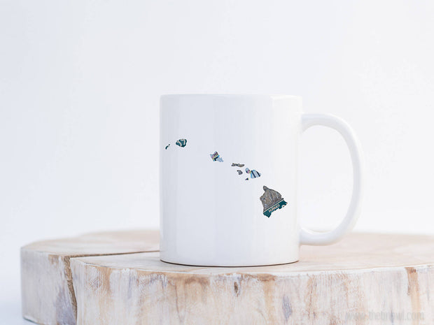 Hawaii Vintage License Plate Mug | Coffee Mug 11 oz
