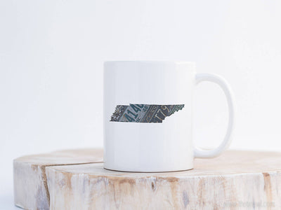 Tennessee Vintage License Plate Mug | Coffee Mug 11 oz