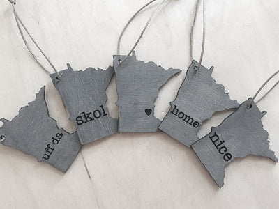 Minnesota Outline Ornament