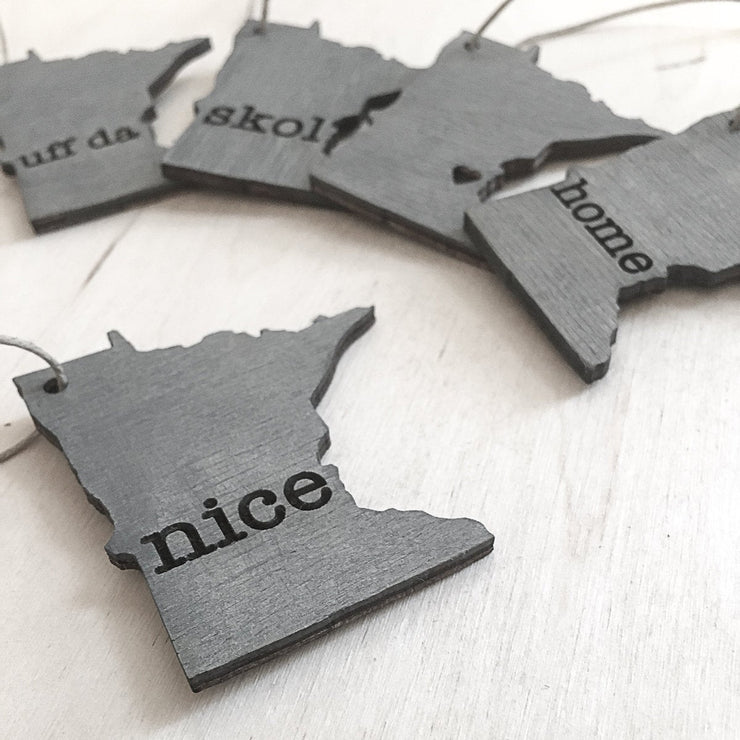 Minnesota Outline Ornament