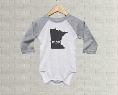 Minnesota Nice Baby One Piece