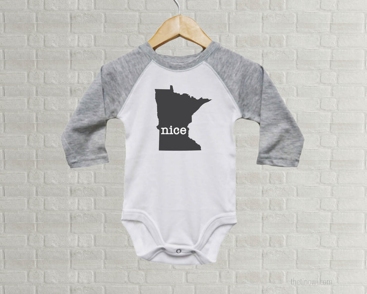 Minnesota Nice Baby One Piece