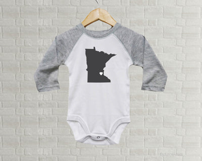 Minnesota Love Baby One Piece