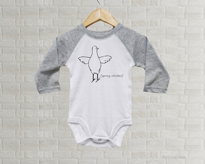 Baby Romper - Spring Chicken