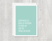 Greeting Card - Happiness Is...