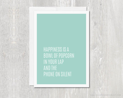 Greeting Card - Happiness Is...