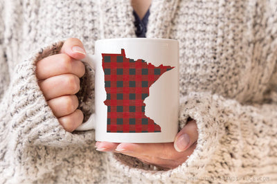 Coffee Mug - Minnesota Buffalo Plaid
