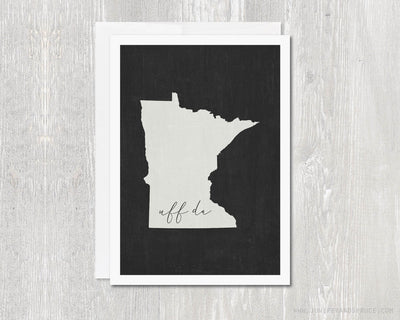 Greeting Card - Minnesota Uff Da