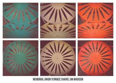 Memorial Union Terrace Chairs, UW Madison