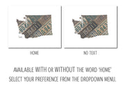 Wisconsin Home Print