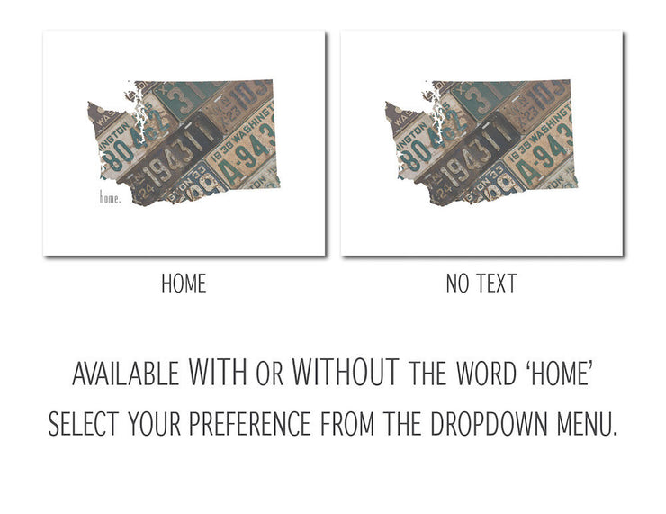 Wisconsin Home Print