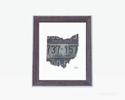 Ohio Home Print