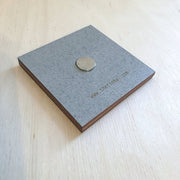 Magnet - Yellow Polka Dotted Duck Gray Duck