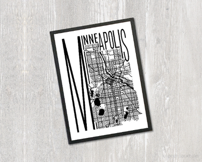 Magnet - Minneapolis Map