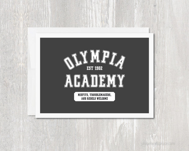Greeting Card - Olympia Academy