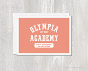 Greeting Card - Olympia Academy