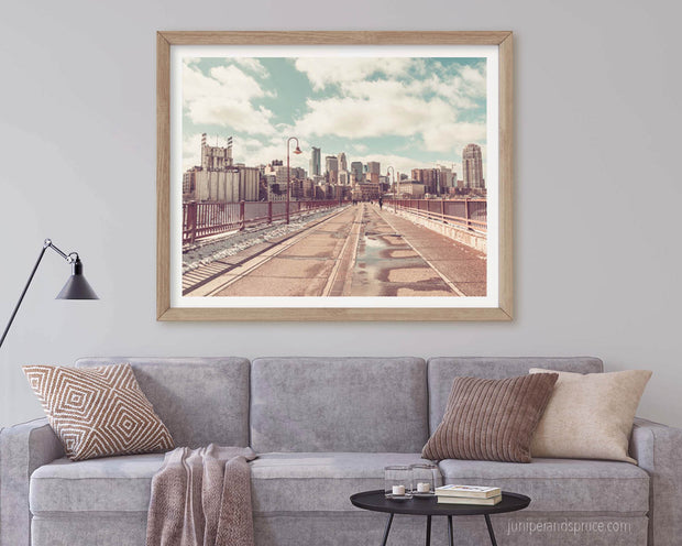 Minneapolis Stone Arch Bridge - Photography Print